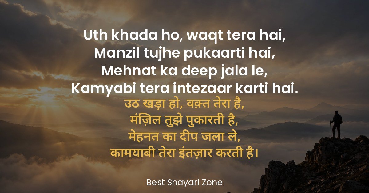 25 2 Line Motivational Shayari – Himmat