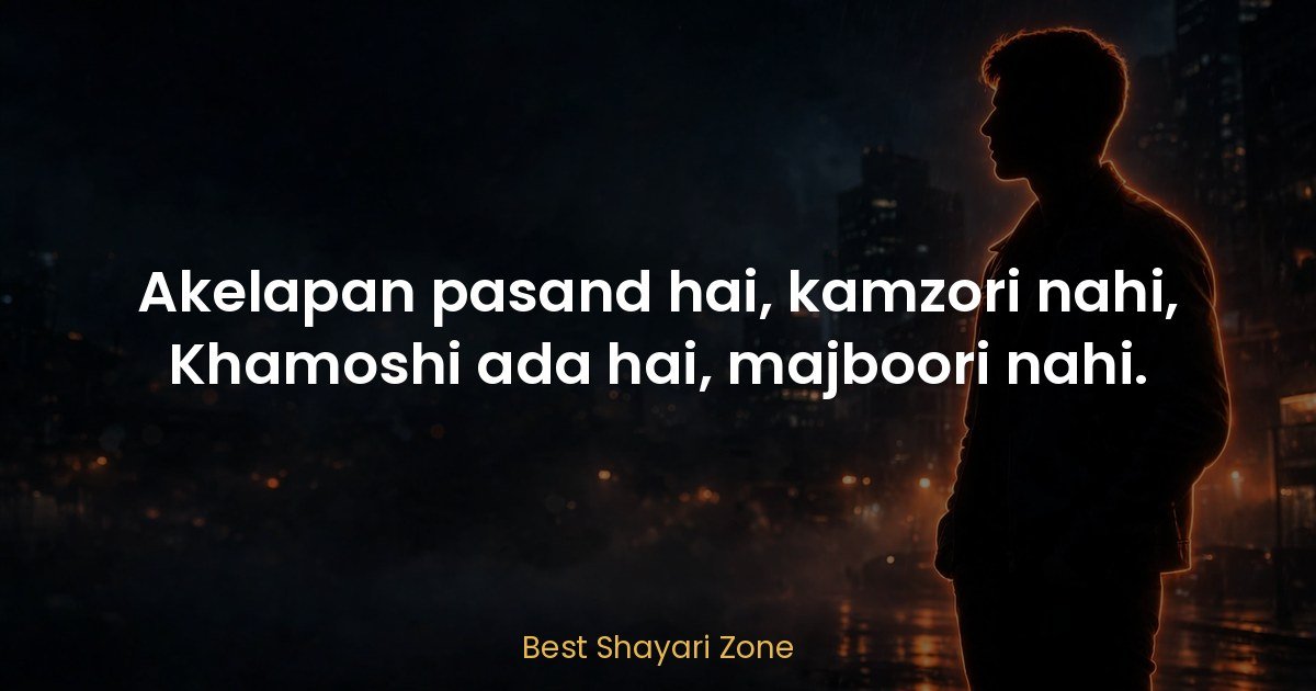 25 Attitude Shayari 2 Line in Hindi – Short