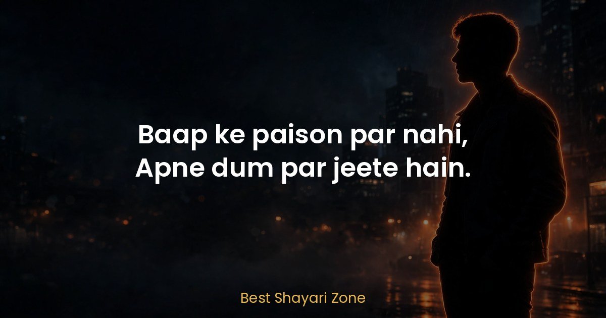 Attitude Status in Hindi — 40 Killer Lines for Boys