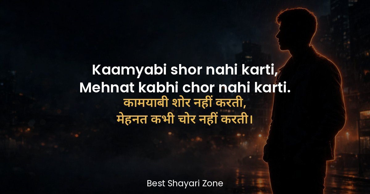 25 Best Attitude Shayari in Hindi — Royal Lines