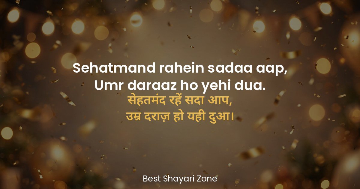 25 Birthday Shayari for Dada in Hindi – Aadar