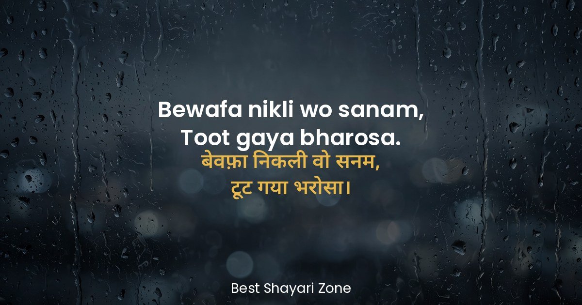 25 Dard Shayari for Girlfriend in Hindi – Pain Lines