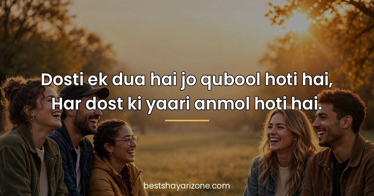 Best Dosti Shayari in Hindi — 25 Friendship Couplets