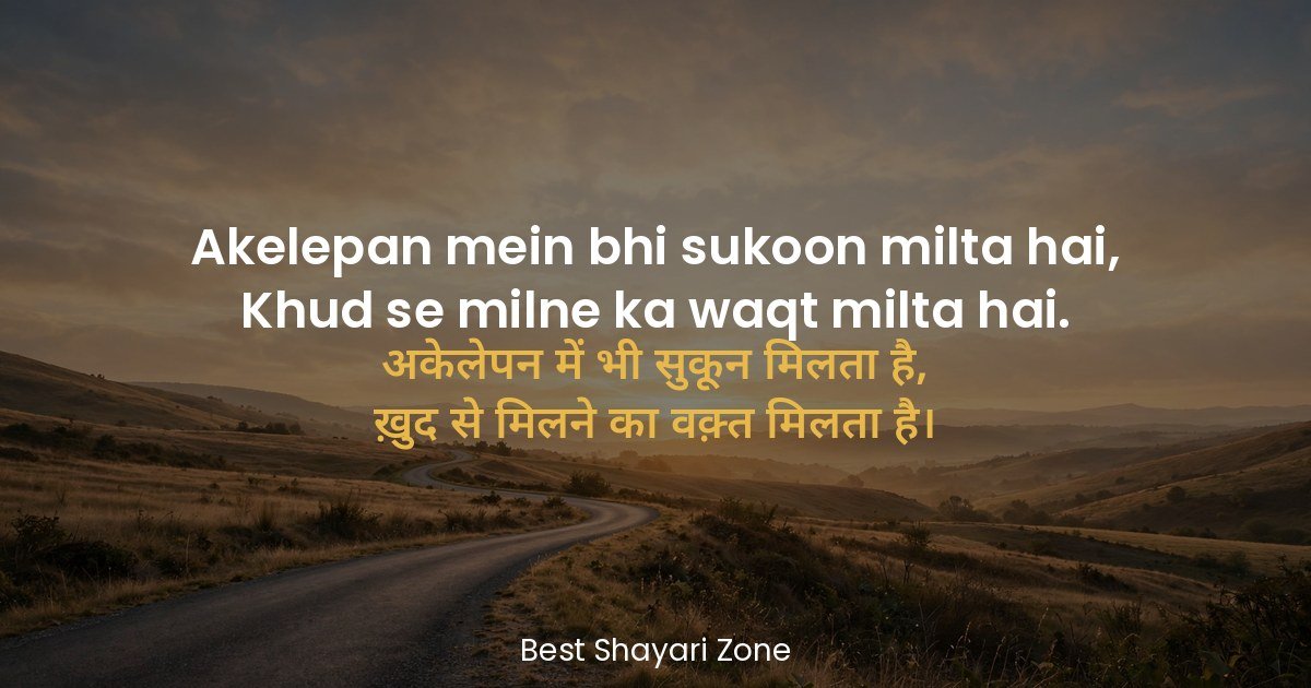 25 Khamoshi Shayari in Hindi – Silence Quotes