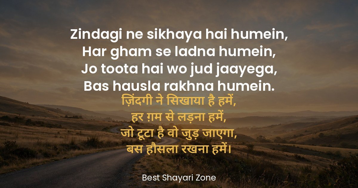 25 Life Shayari in English – Zindagi Lines
