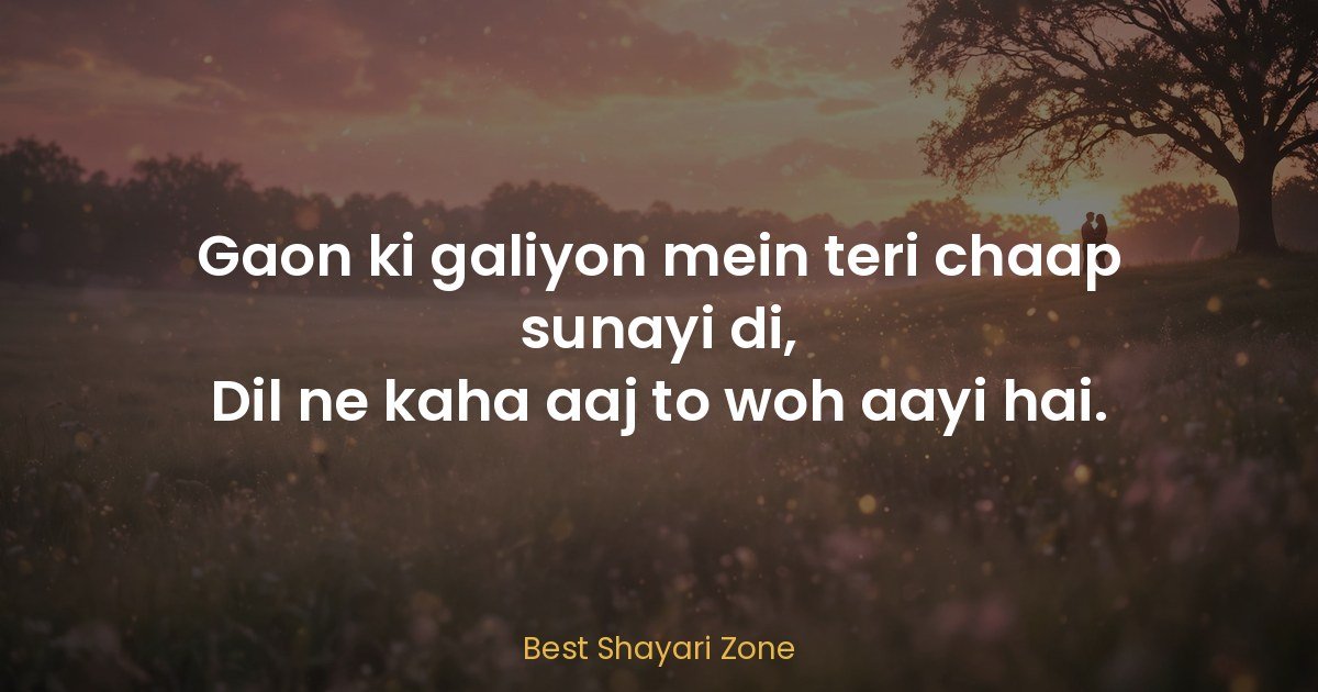 Love Shayari Hindi — 40 Desi Romantic Couplets