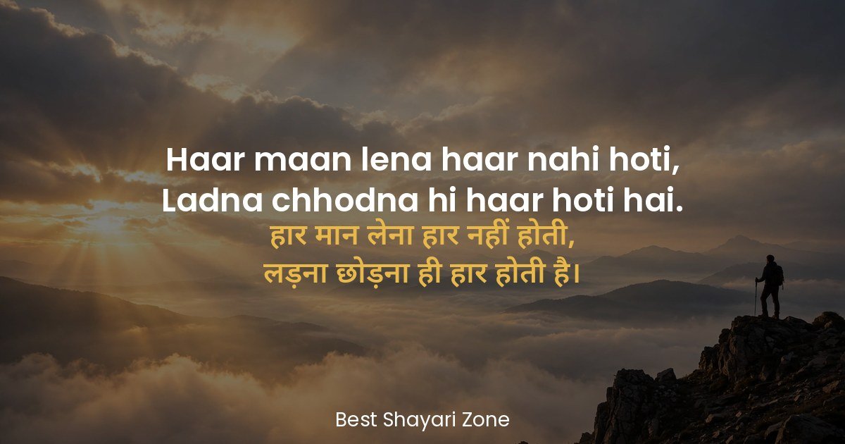 25 Motivational Shayari for WhatsApp Status