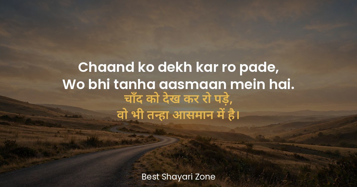 25 Night Shayari in Hindi 2 Line – Raat